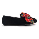 Black Mix Bowtie Loafers